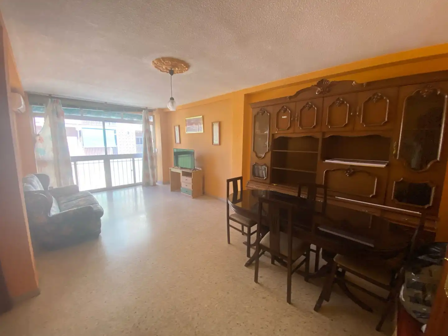 Sala de estar de Piso en venta en Granada con Amueblado