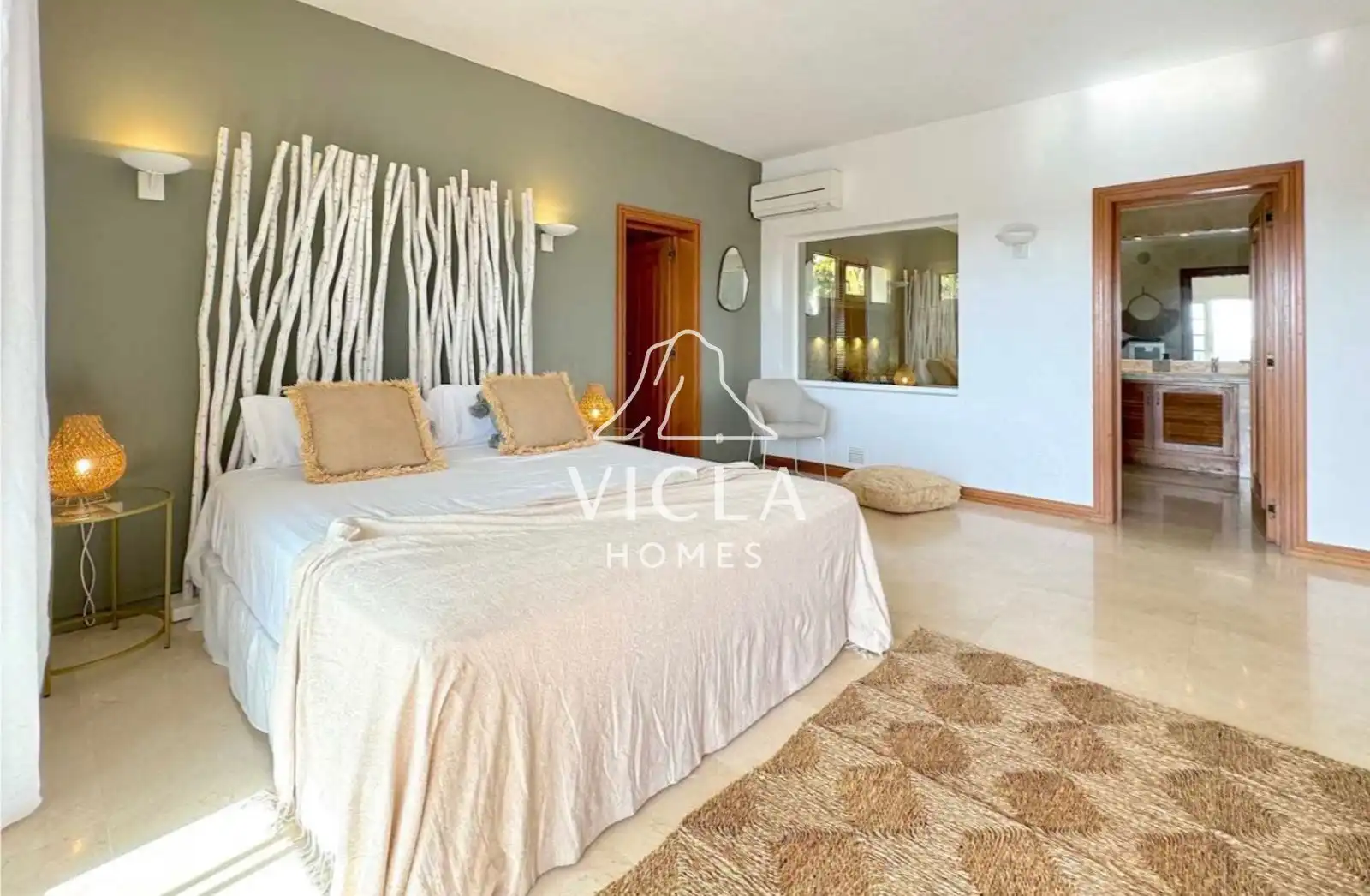 Habitación de Casa o chalet en venta en Santa Eulària des Riu con Aire acondicionado, Calefacción y Terraza