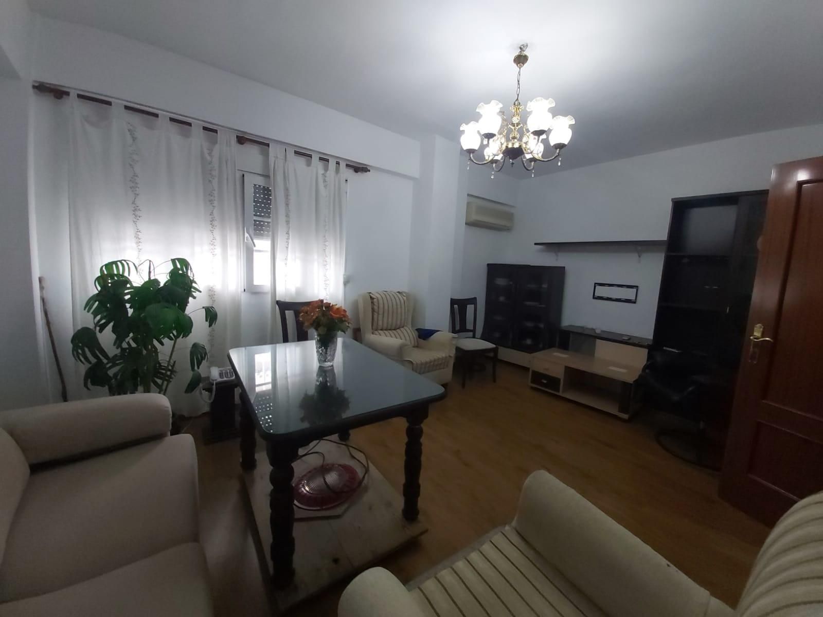 Living room of Flat for sale in Utrera  with Air Conditioner and Furnished