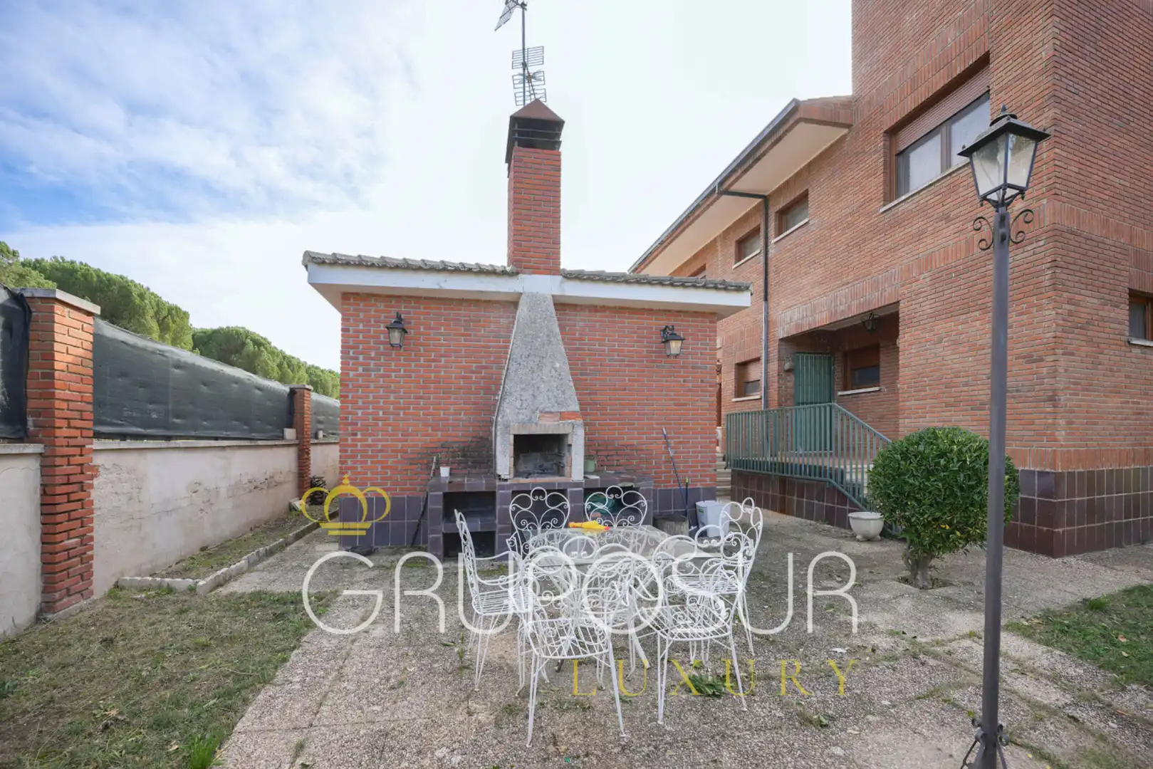 Jardí de Casa o xalet en venda en Valladolid amb Calefacció, Jardí privat i Terrassa