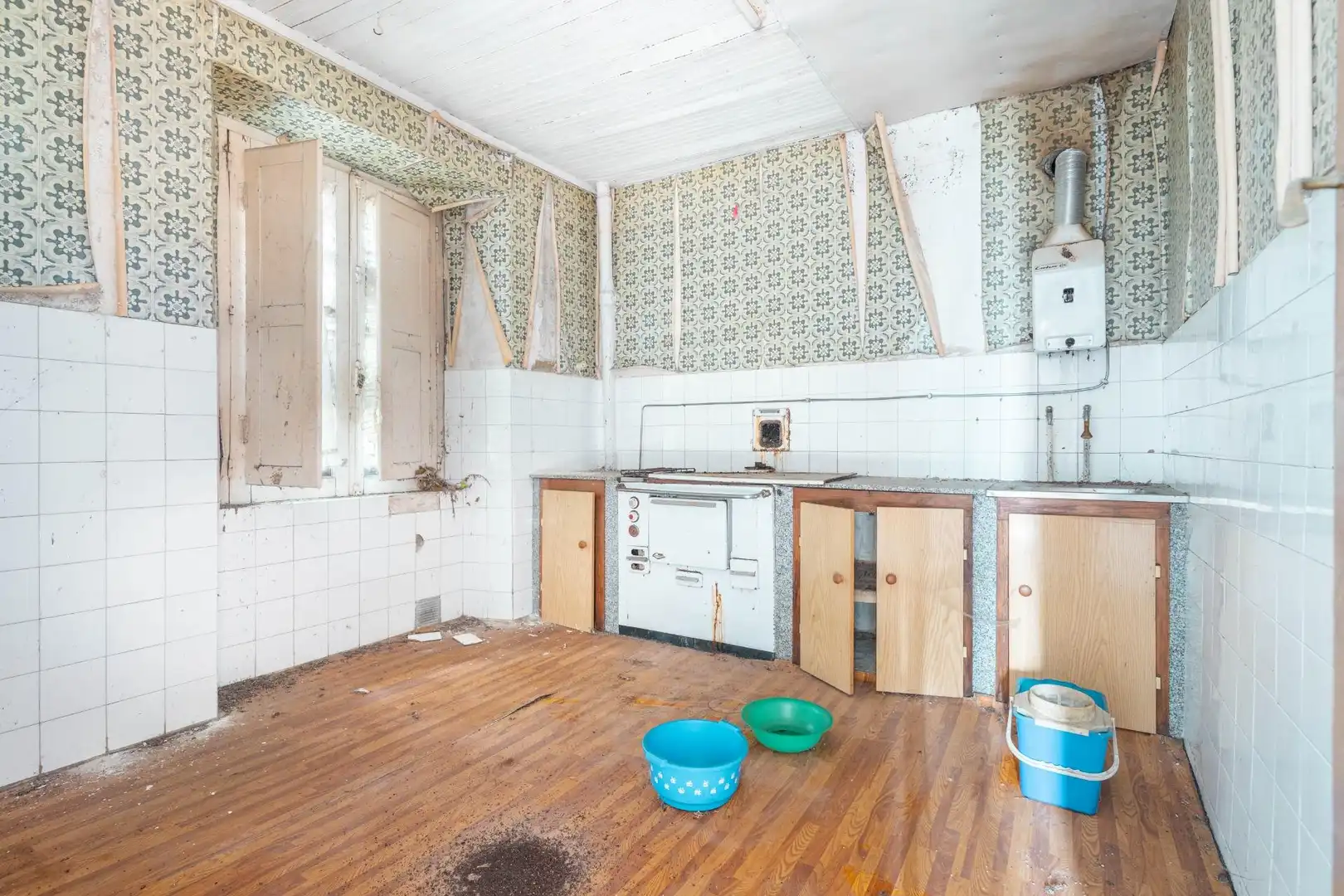 Cocina de Casa o chalet en venta en El Franco  con Terraza