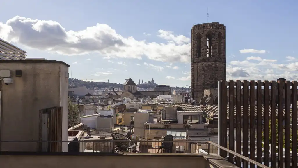 Vista exterior de Apartamento en venta en Barcelona con Aire acondicionado y Calefacción