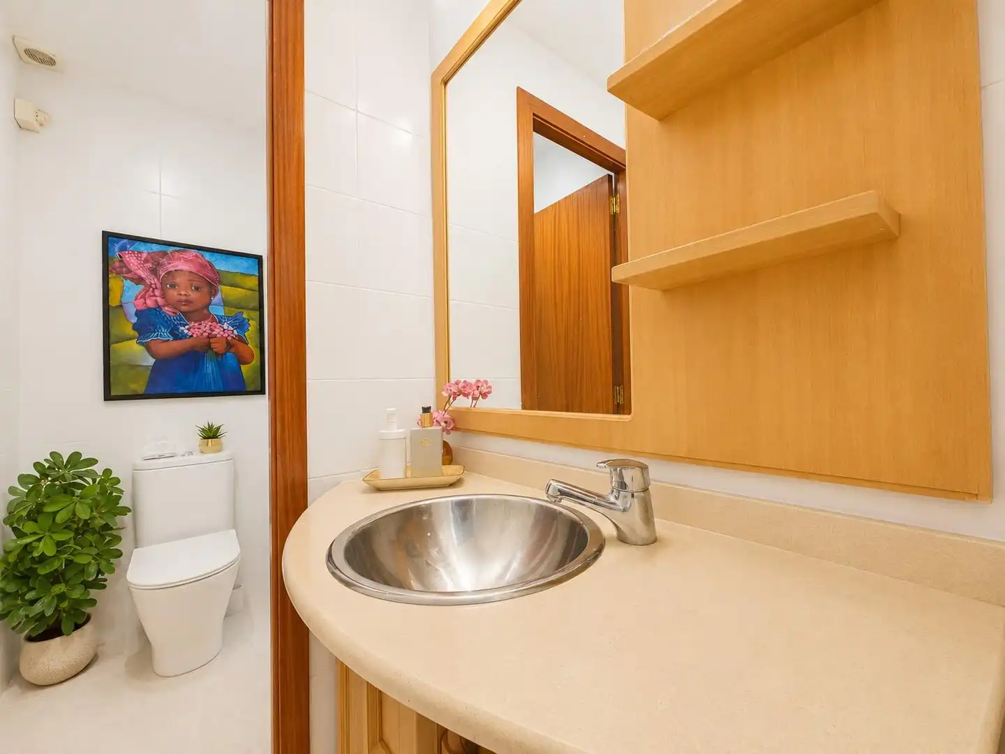 Baño de Casa o chalet en venta en Sant Pere de Ribes con Aire acondicionado, Calefacción y Jardín privado