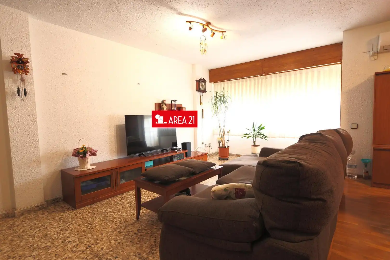 Sala de estar de Piso en venta en Valencia con Aire acondicionado y Balcón