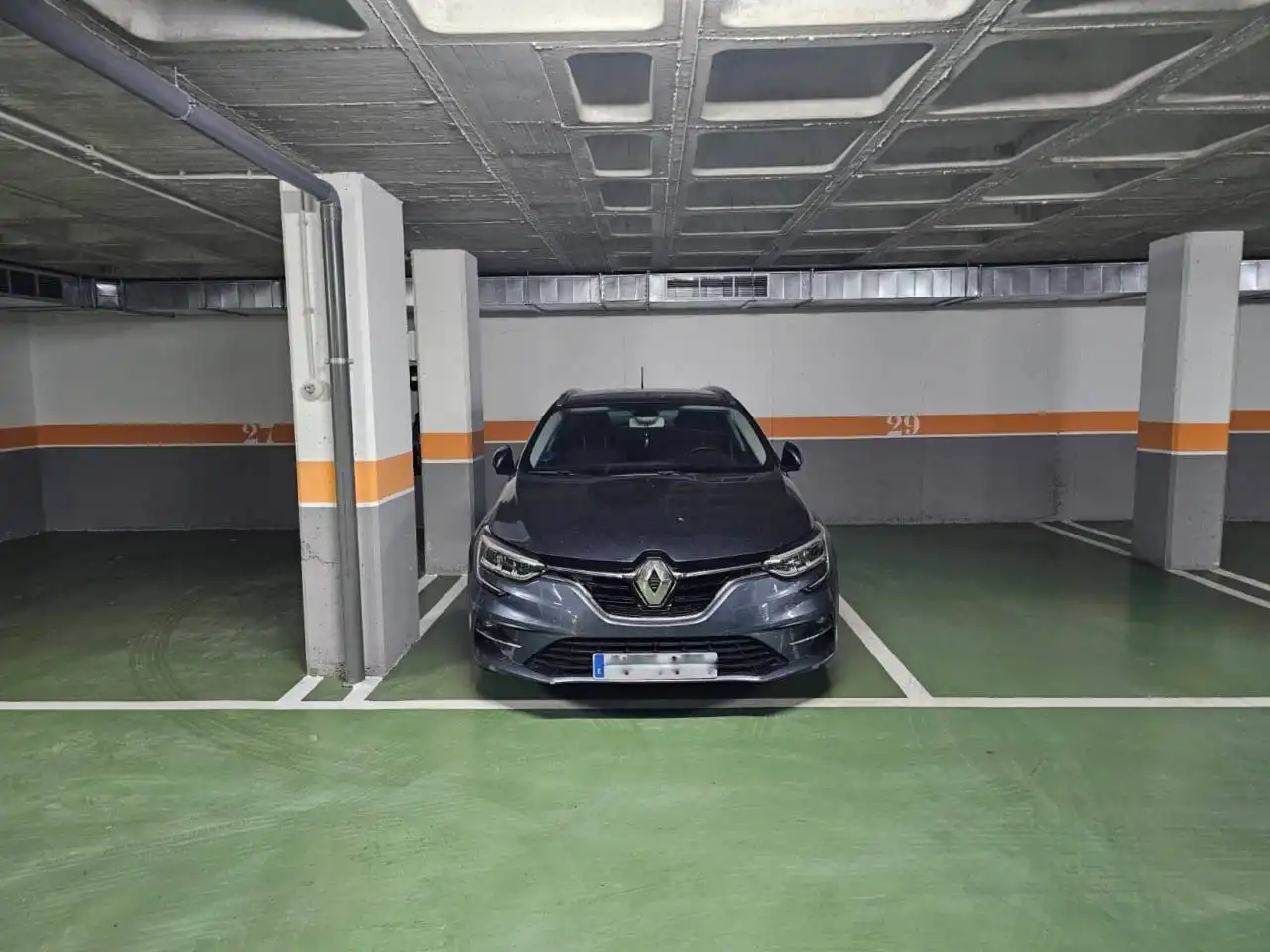 Parking of Flat for rent in Murcia  with Air Conditioner, Terrace and Furnished