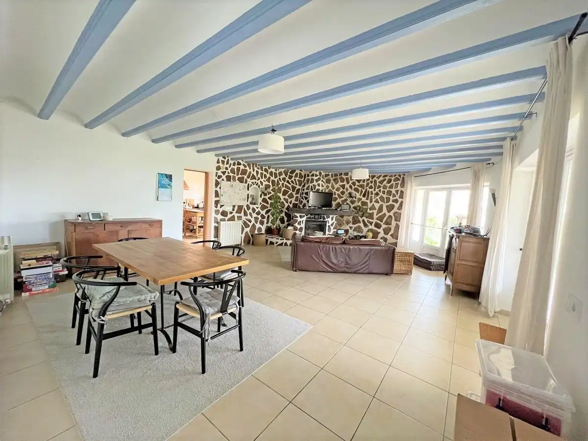 Living room of Houses for sale in Jávea / Xàbia  with Air Conditioner, Private garden and Terrace