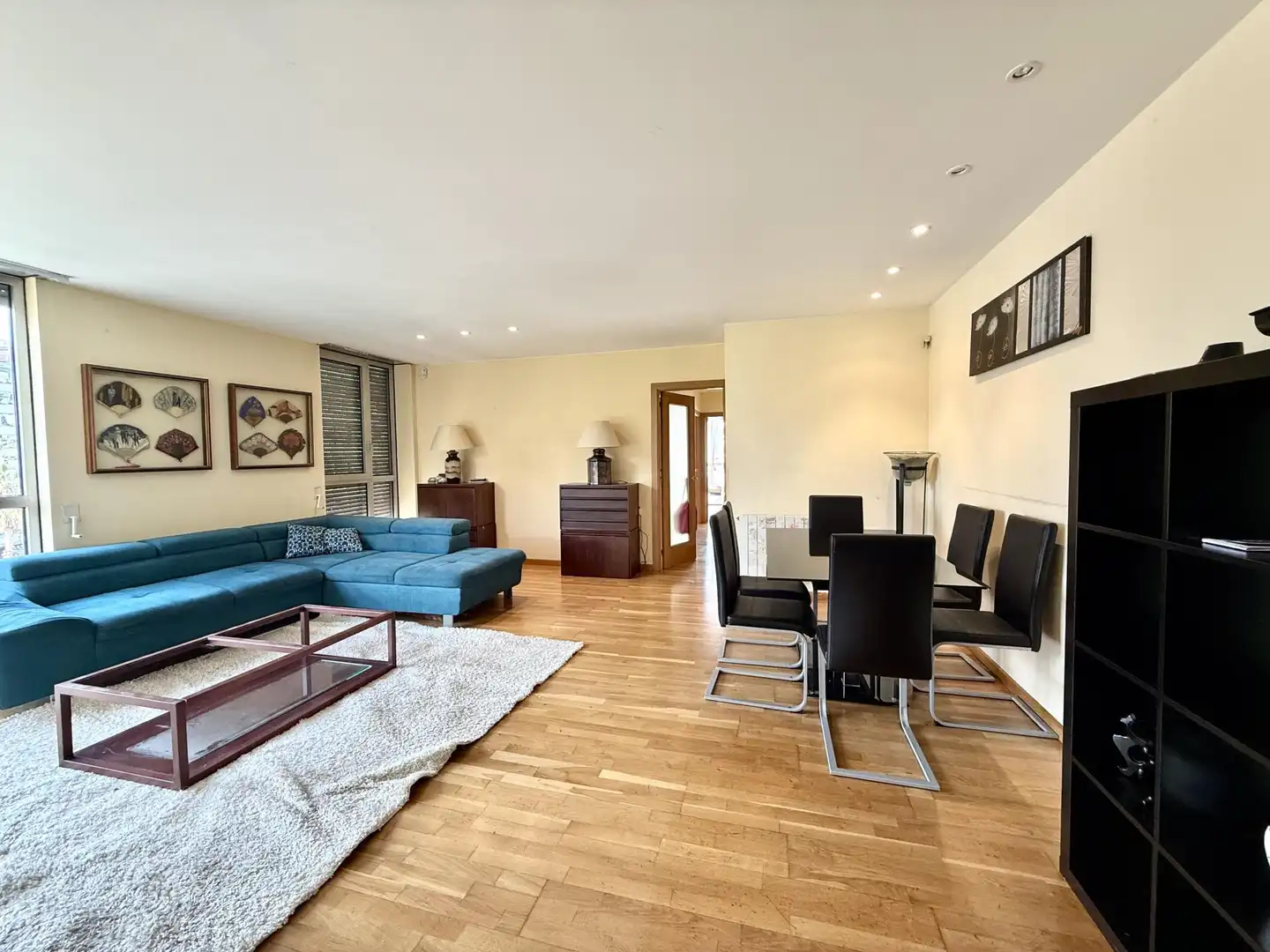 Sala d'estar de Pis en venda en Barcelona amb Calefacció, Jardí privat i Piscina