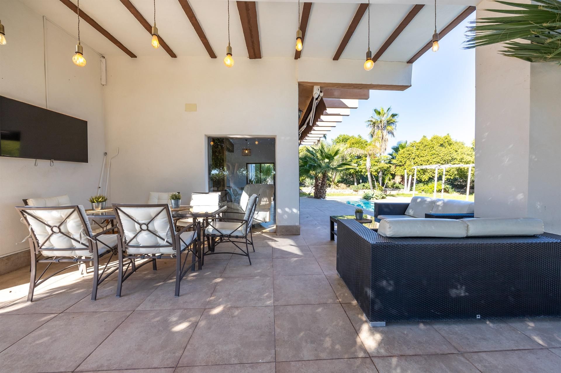 Terraza de Casa o chalet en venta en Elche / Elx con Jardín privado, Terraza y Trastero