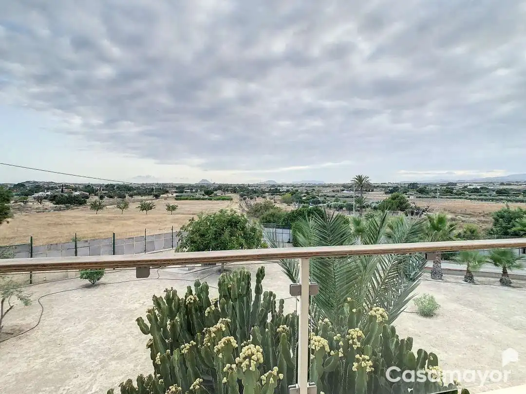 Terraza de Casa o chalet en venta en Mutxamel con Aire acondicionado, Calefacción y Jardín privado