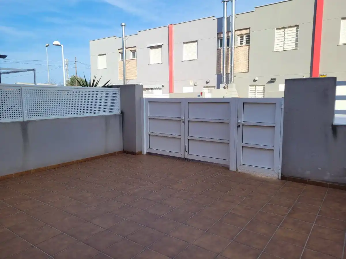 Terraza de Casa adosada en venta en Almazora / Almassora con Aire acondicionado, Terraza y Balcón