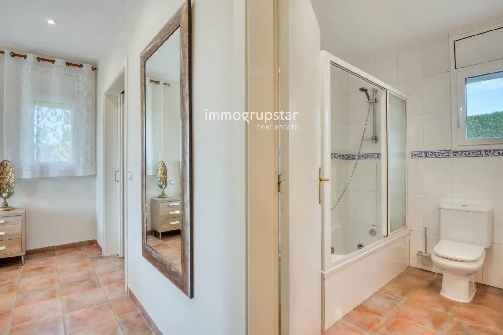 Baño de Casa o chalet en venta en Santa Cristina d'Aro con Calefacción, Terraza y Piscina