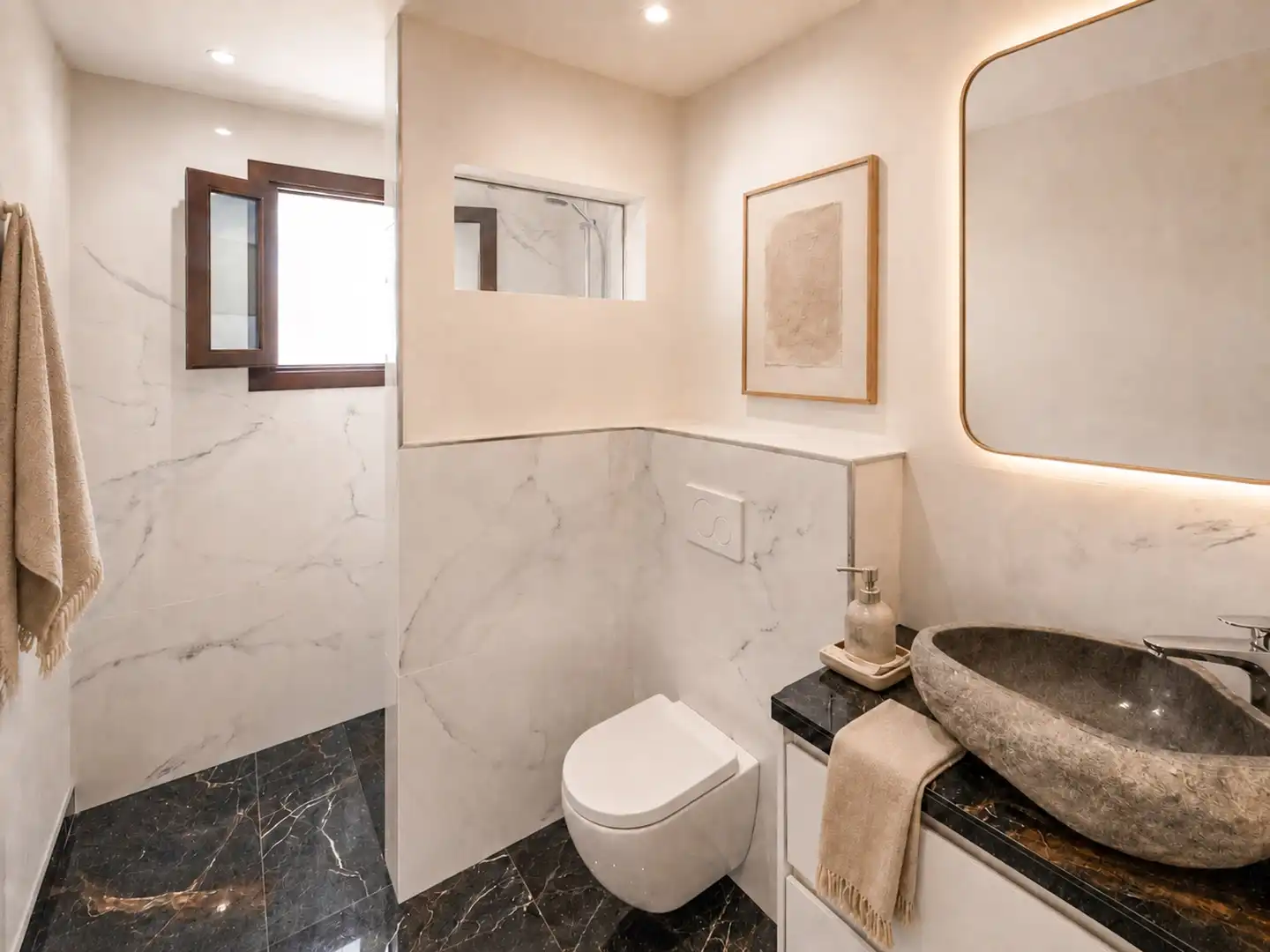 Bany de Apartament en venda en Felanitx amb Aire condicionat, Calefacció i Terrassa