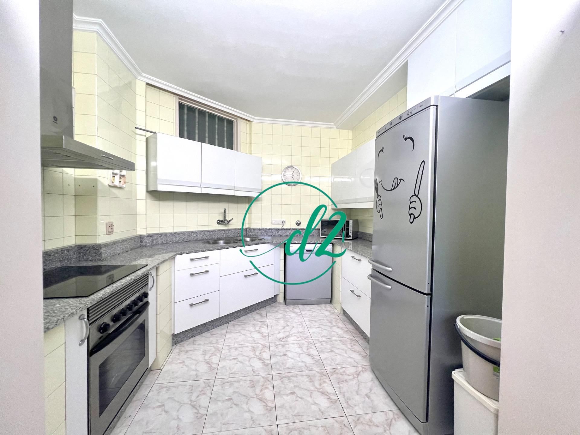 Kitchen of Flat for sale in Ourense Capital   with Heating, Terrace and Storage room