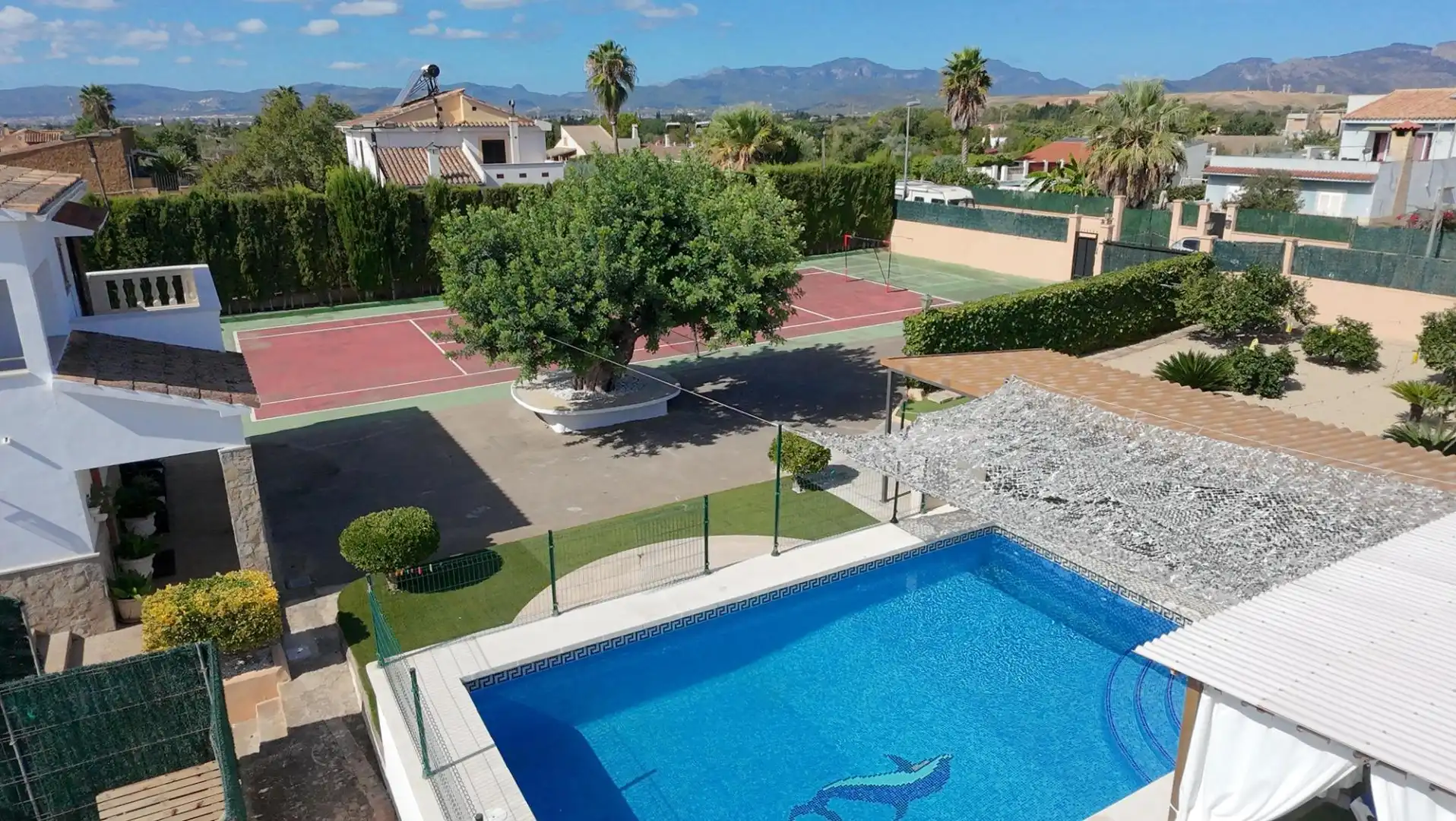 Piscina de Casa o xalet en venda en Marratxí amb Aire condicionat, Calefacció i Jardí privat