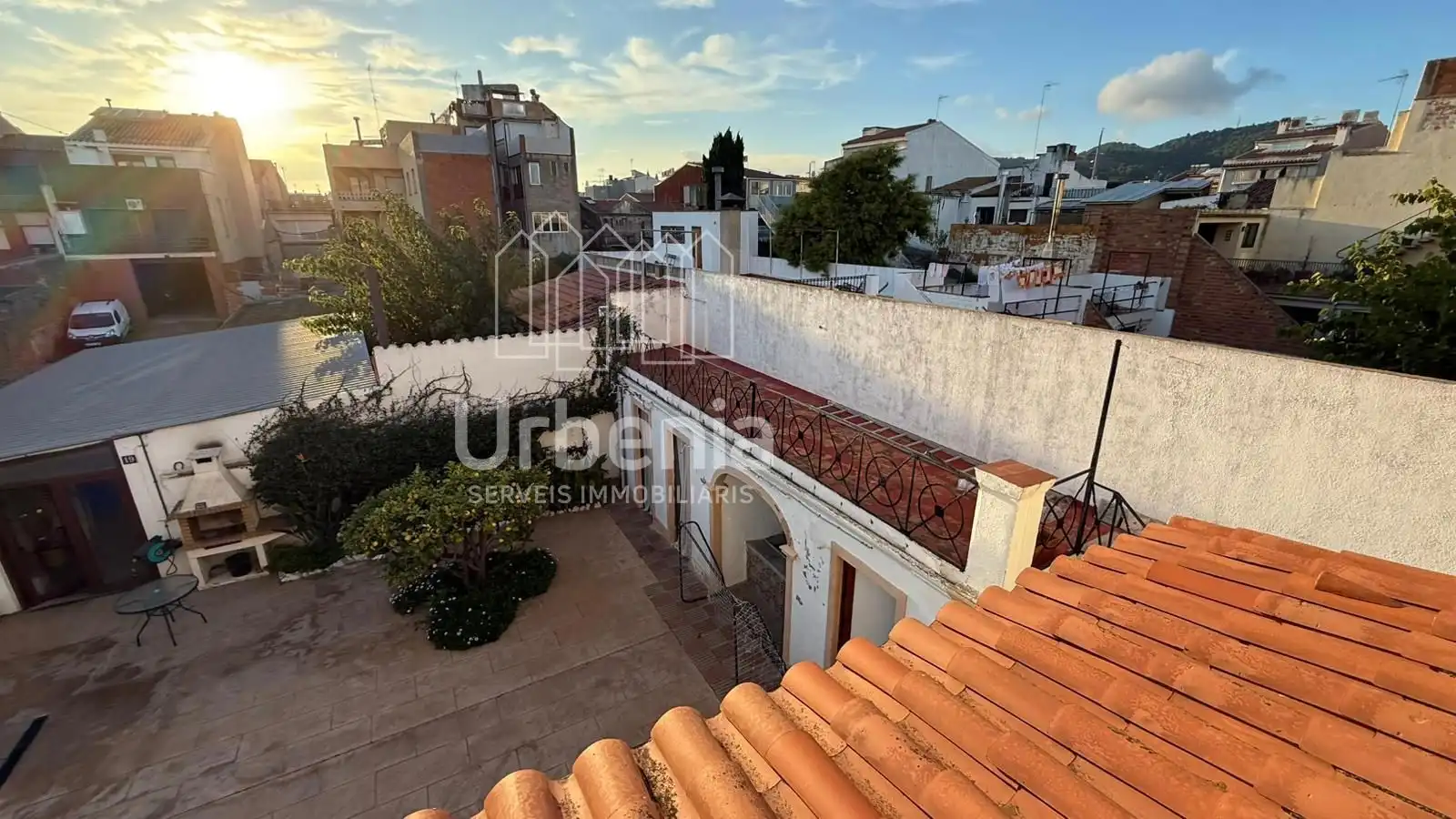 Vista exterior de Casa adosada en venta en Malgrat de Mar con Terraza
