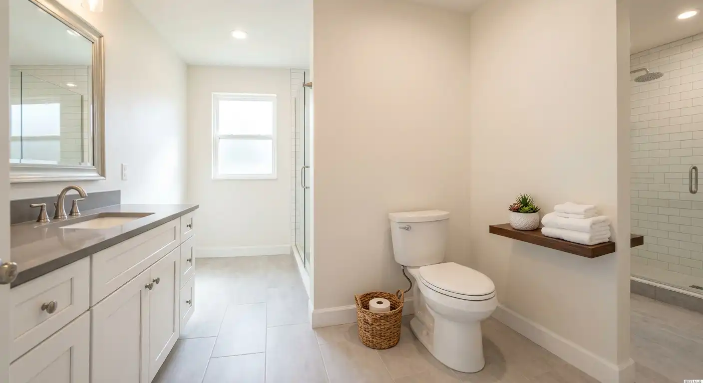 Bathroom of Flat for sale in Alcorcón  with Heating, Private garden and Terrace