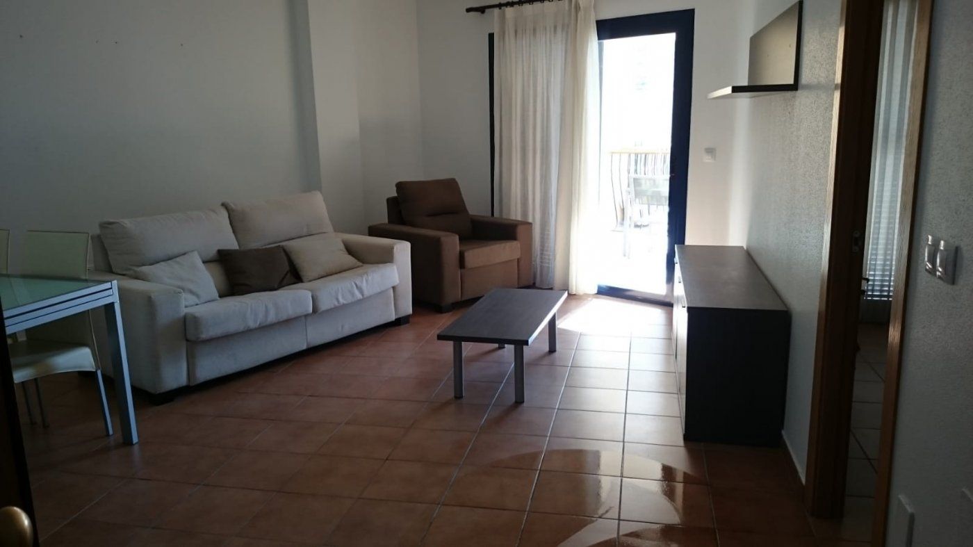 Sala d'estar de Apartament en venda en Águilas amb Traster, Balcó i Piscina comunitària