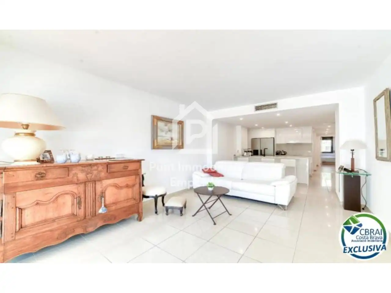 Living room of Houses for sale in Roses  with Air Conditioner, Heating and Terrace