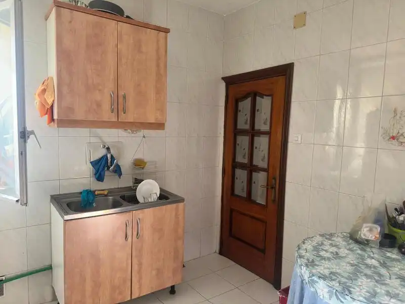 Kitchen of Flat for sale in Madrid  with Terrace and Furnished