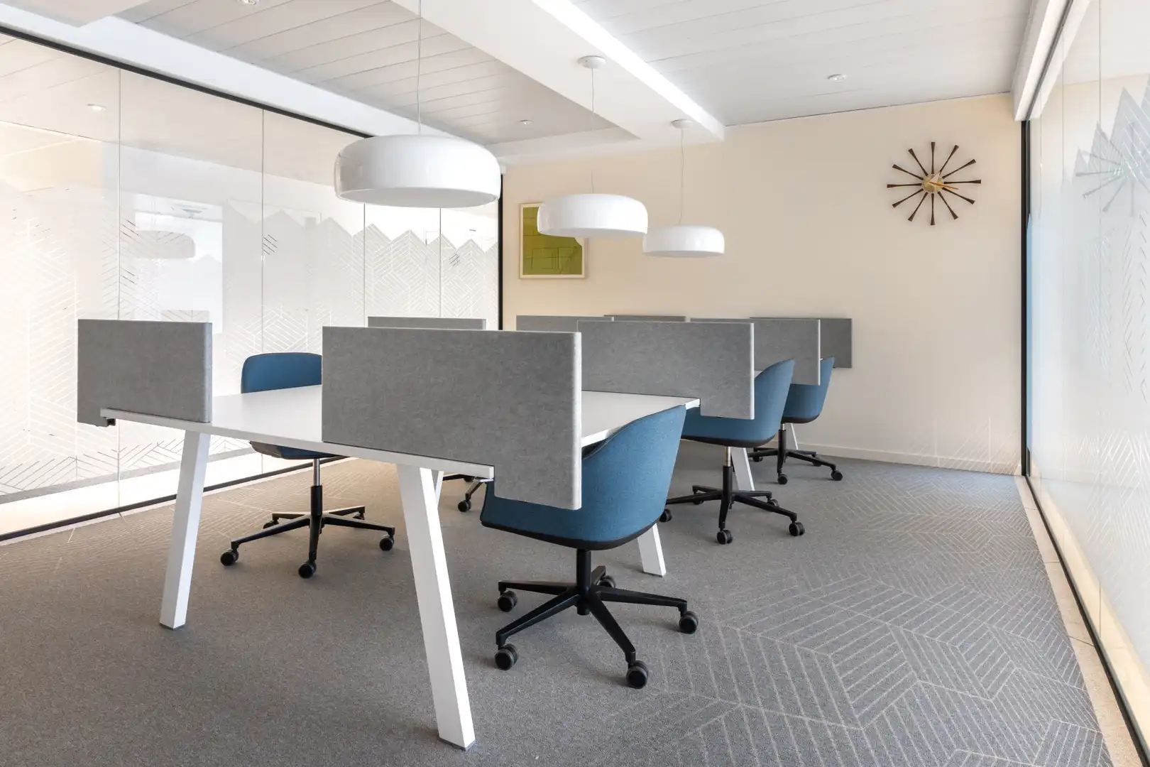 Büro zur Miete in  Barcelona Capital mit Klimaanlage, Heizung und Möbliert