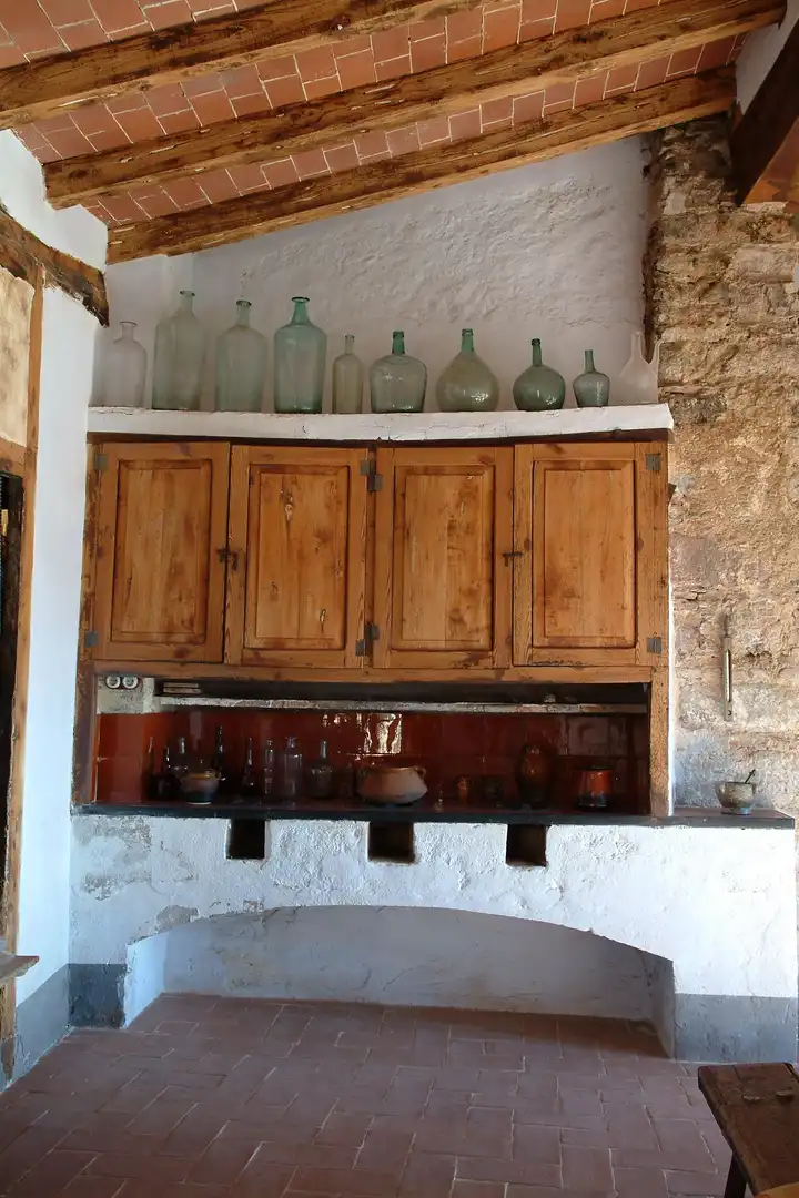 Cocina de Finca rústica en venta en Camprodon con Calefacción, Jardín privado y Terraza