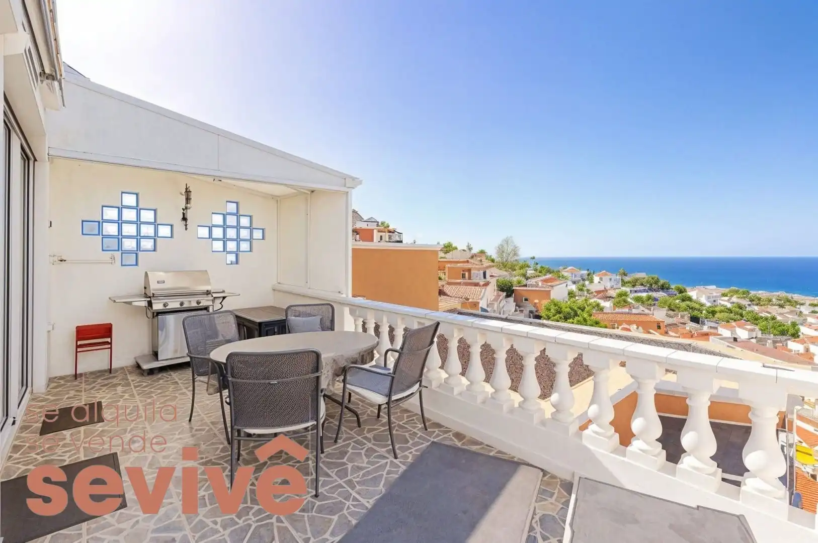Terrace of Flat for sale in Adeje  with Air Conditioner, Terrace and Swimming Pool