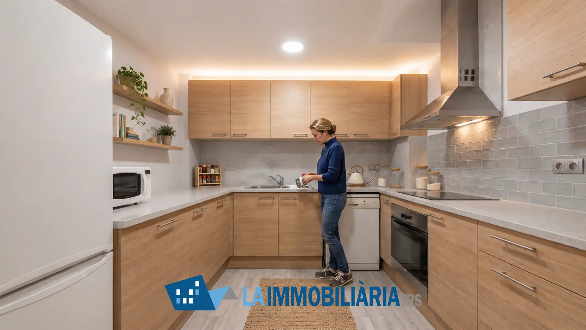 Cuina de Pis en venda en Terrassa amb Aire condicionat, Calefacció i Balcó