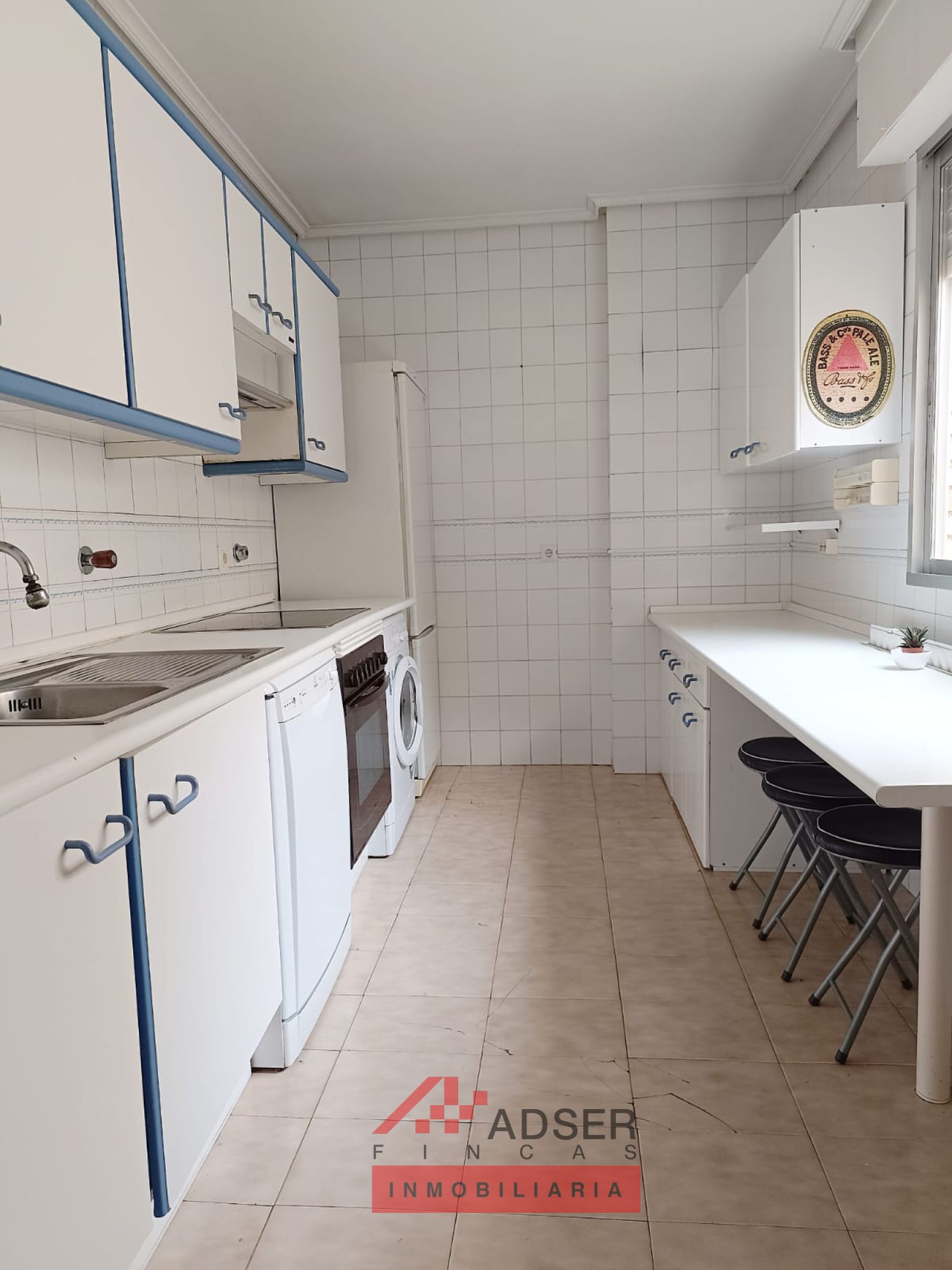 Kitchen of Flat for sale in  Logroño  with Heating, Parquet flooring and Terrace