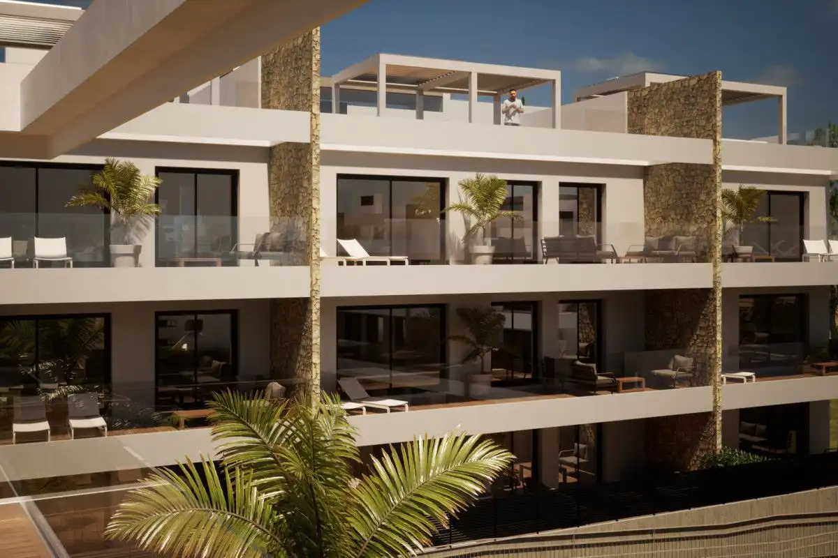 Apartamento con piscina en venta en Balcón de Finestrat - Terra Marina