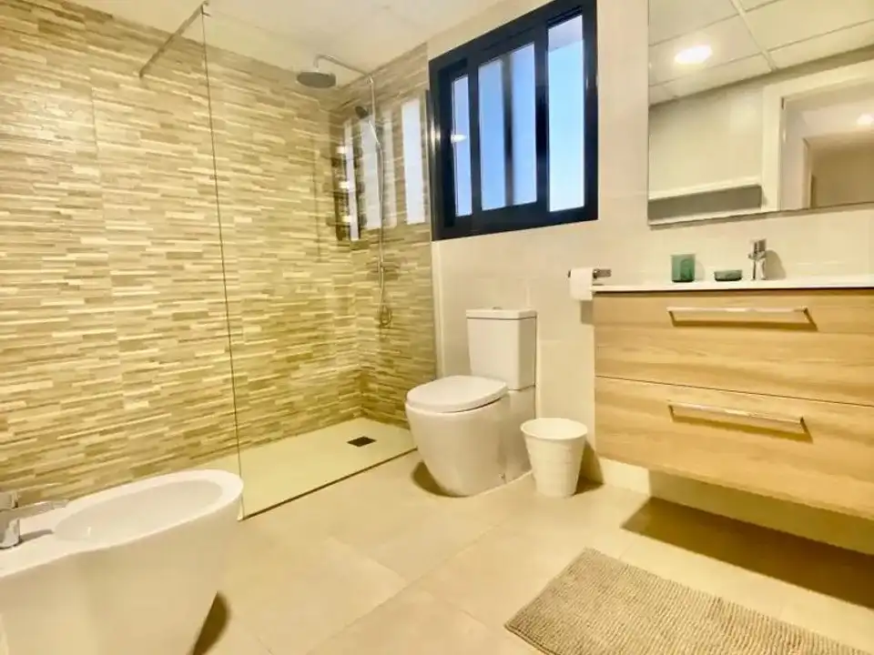 Bathroom of Houses for sale in San Javier  with Air Conditioner, Heating and Terrace