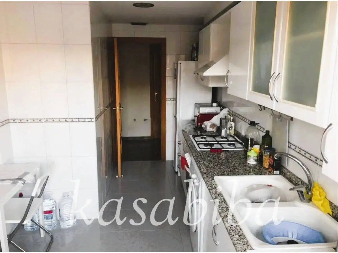Küche von Wohnung zur Miete in Valencia mit Klimaanlage, Heizung und Möbliert