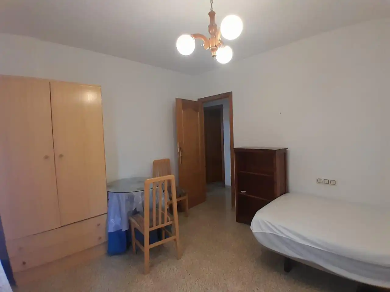 Bedroom of Flat for rent in Granada  with Terrace and Furnished