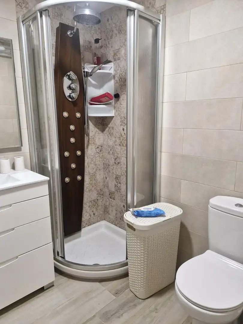 Bathroom of Houses for rent in Punta Umbría  with Air Conditioner and Furnished
