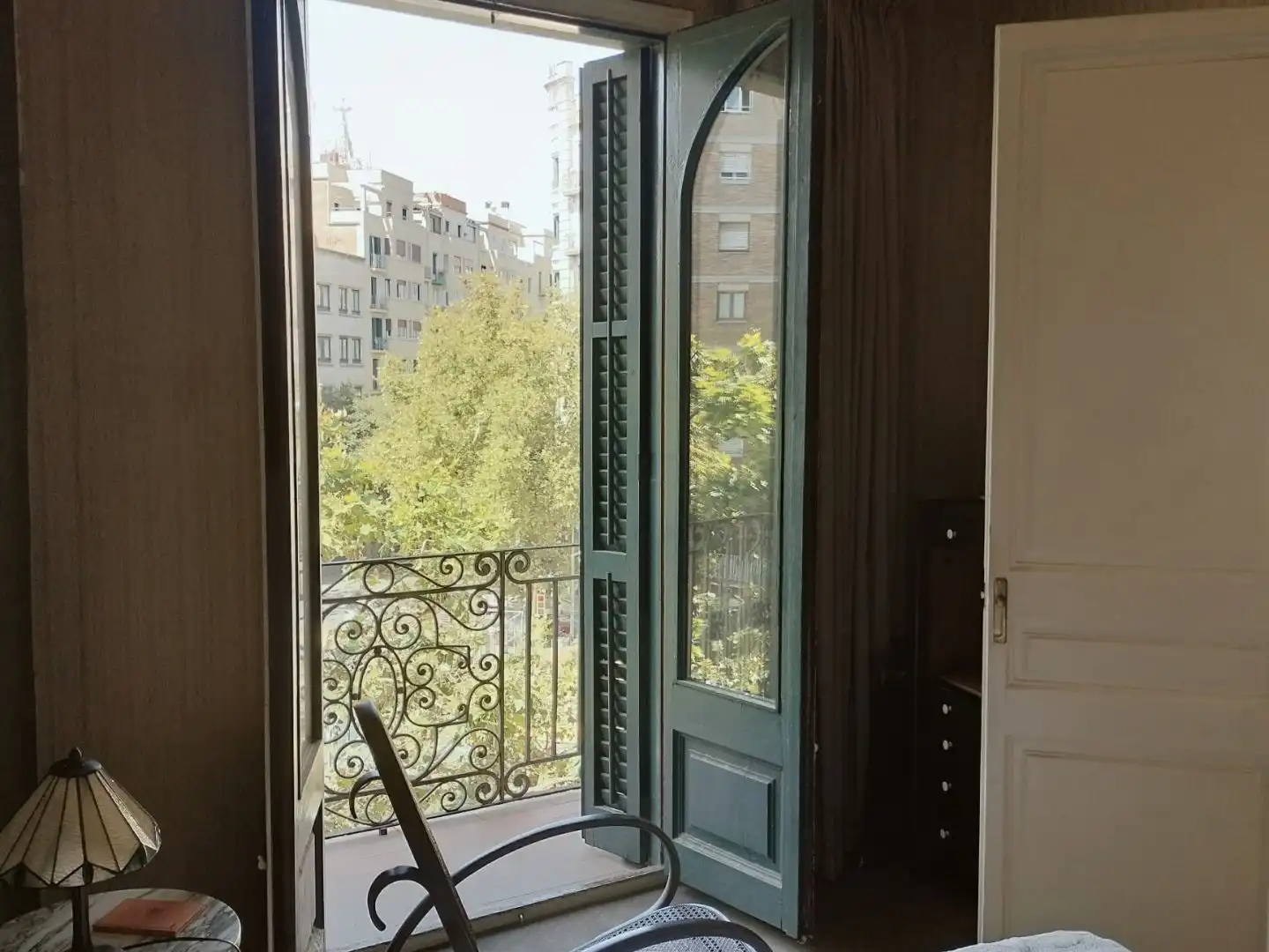 Terrasse von Wohnung zum Verkauf in  Barcelona Capital mit Klimaanlage und Balkon