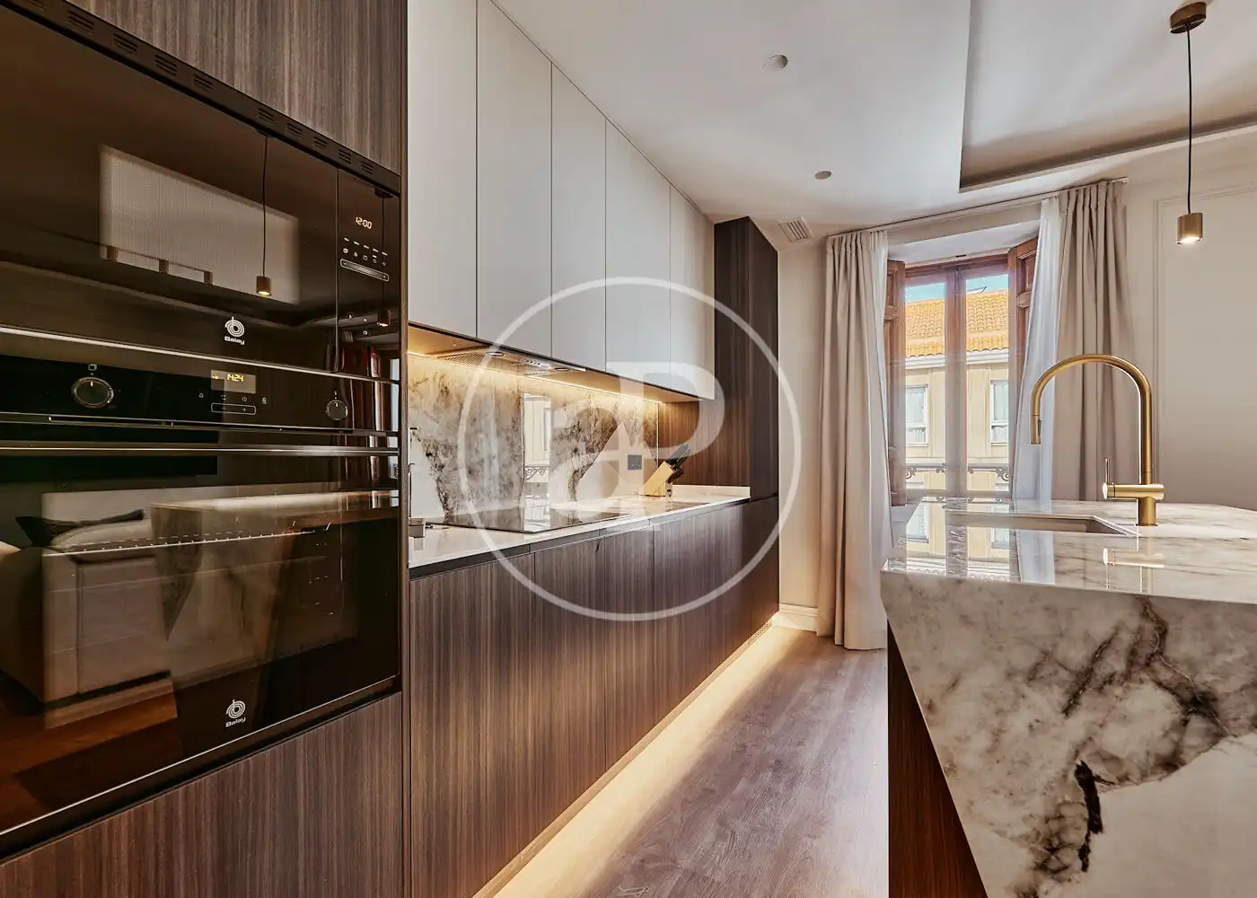 Kitchen of Flat for sale in Madrid  with Air Conditioner, Heating and Furnished