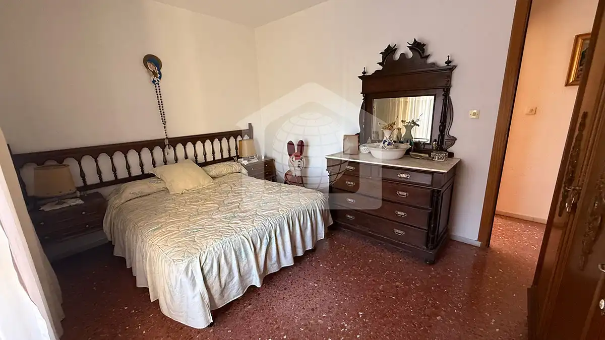 Bedroom of Flat for sale in Málaga  with Terrace and Furnished