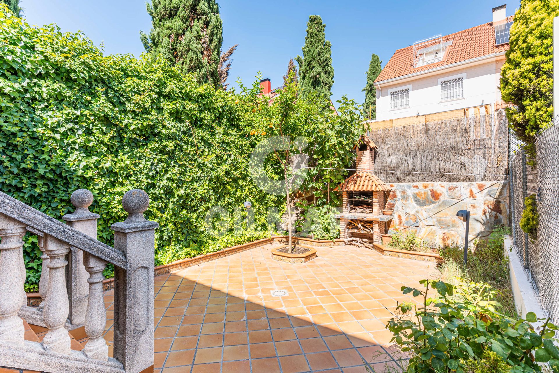 Jardí de Casa o xalet en venda en Getafe amb Calefacció, Jardí privat i Parquet
