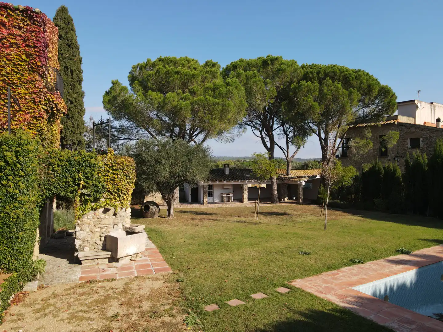 Jardín de Finca rústica en venta en Vilafant con Jardín privado, Piscina y Balcón