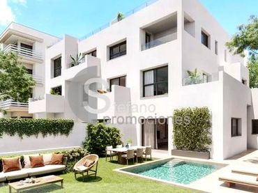 Triplex mit Pool zum Verkauf in Este