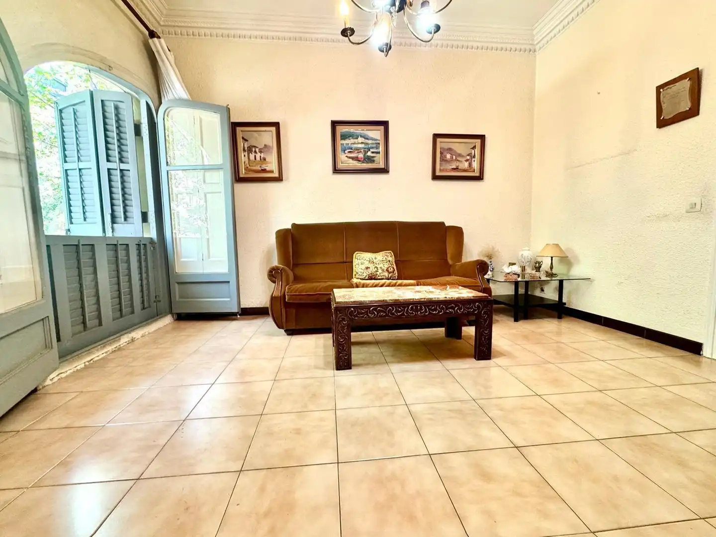 Sala de estar de Piso en venta en Barcelona