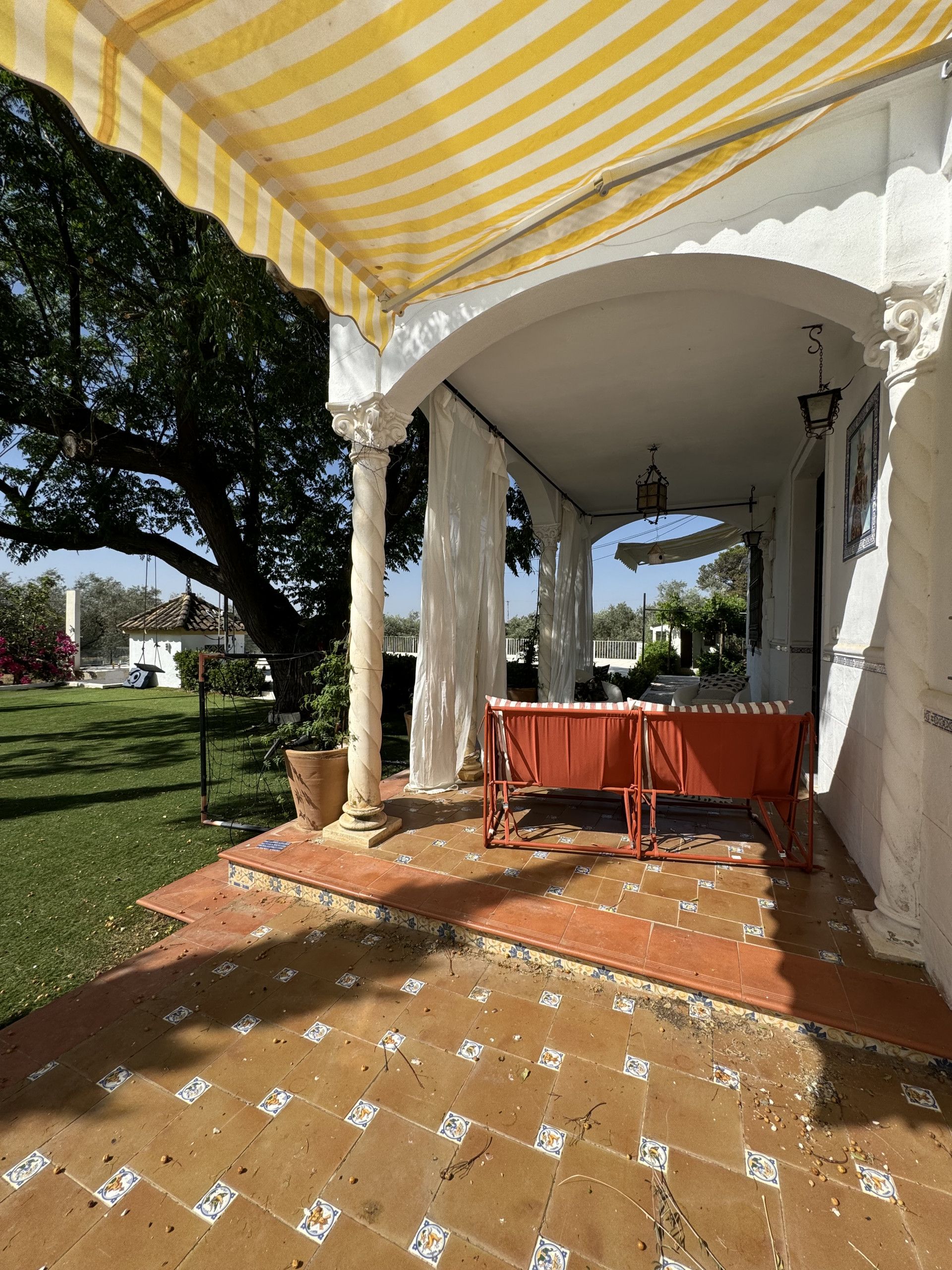 Terrace of Country house for sale in Puente Genil  with Air Conditioner, Private garden and Terrace