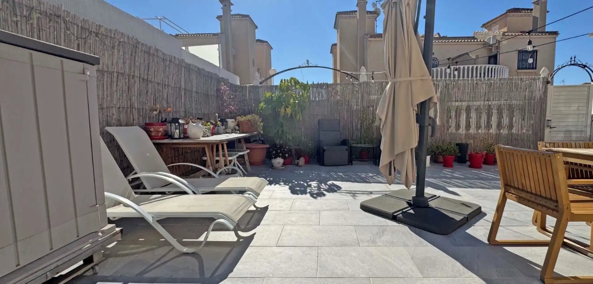 Terrasse von Country house zum Verkauf in Orihuela mit Privatgarten, Terrasse und Abstellraum