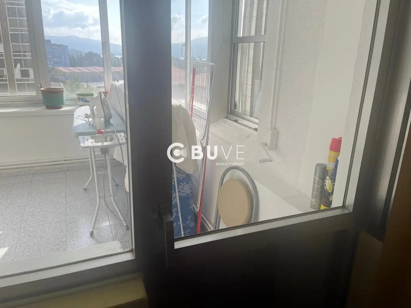 Balcony of Flat for sale in Ferrol  with Heating, Terrace and Furnished