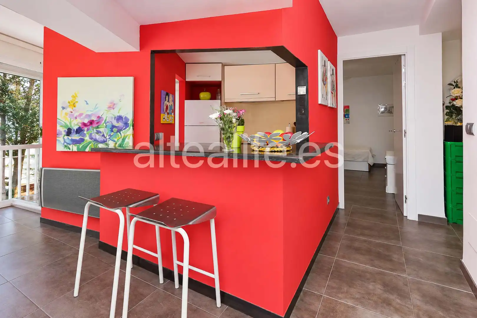 Cocina de Apartamento en venta en L'Olla
