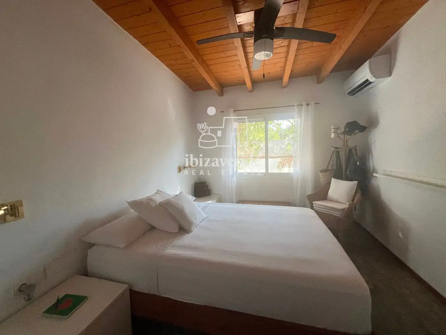 Bedroom of Houses for rent in Sant Joan de Labritja  with Air Conditioner, Heating and Terrace