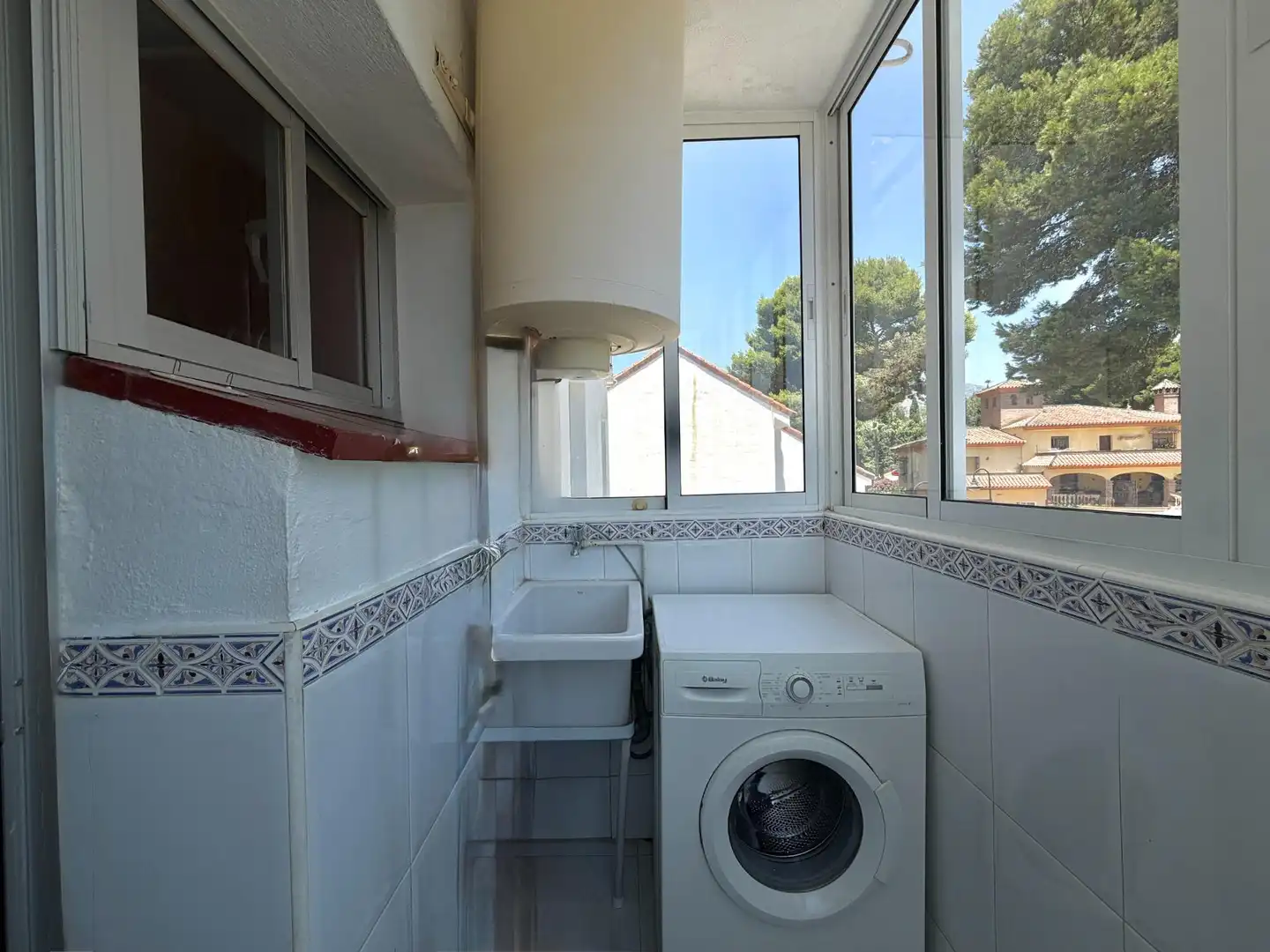 Terraza de Apartamento en venta en Mijas con Aire acondicionado, Jardín privado y Terraza