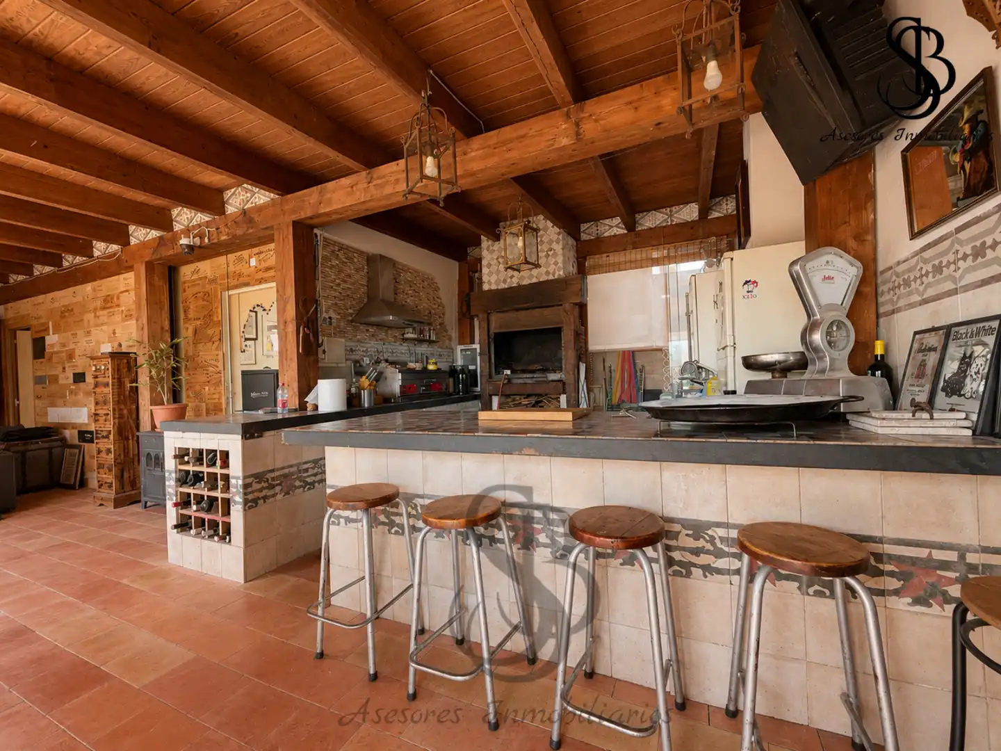 Cocina de Ático en venta en San Vicente del Raspeig / Sant Vicent del Raspeig con Aire acondicionado, Calefacción y Parquet