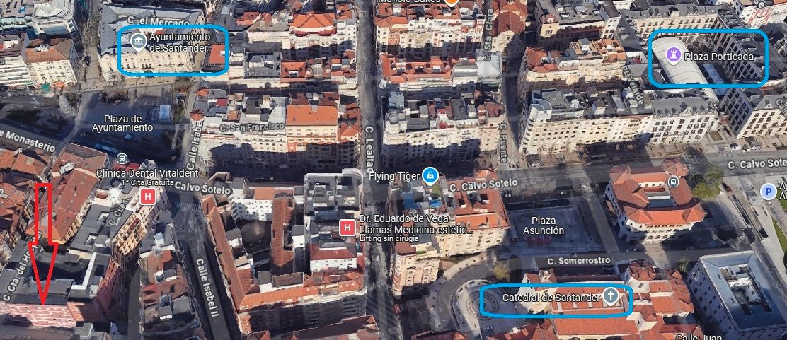 Exterior view of Flat for sale in Santander  with Heating