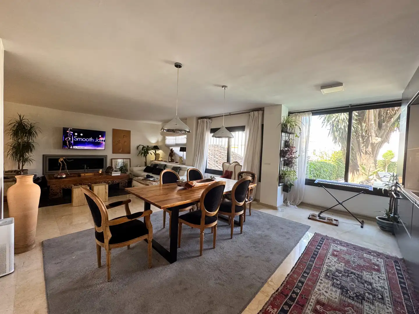 Comedor de Dúplex en venta en Estepona con Aire acondicionado, Terraza y Piscina