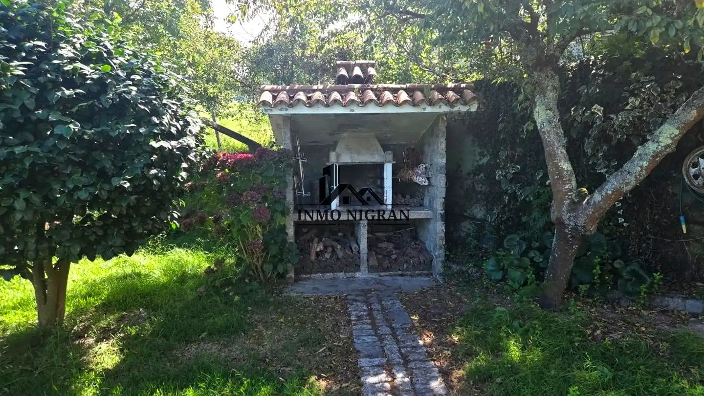 Jardí de Casa o xalet de lloguer en Vigo  amb Jardí privat, Moblat i Balcó